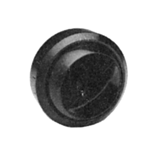 Kysor 3-1/4 in. Black Round Louver with 3 in. Mounting Hole - 3299014