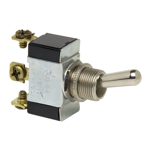 Littelfuse Cole Hersee 5586 Standard Heavy Duty Toggle Switch SPDT On-Off-On - Bubble Pack