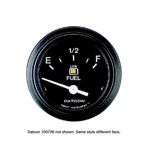Datcon 100726 Heavy Duty Fuel Gauge E-1/2-F 12V