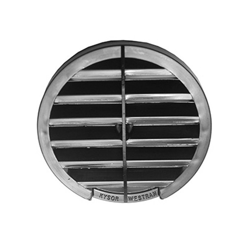 Kysor 3-41/64 in. Round Louver with 3-19/64 in. Mounting Hole - 3299005