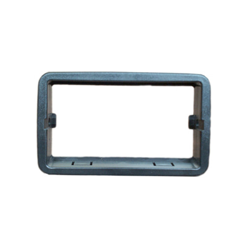 Kysor 5-5/32 in. x 2-1/2 in. Rectangle Louver Bezel with 4-1/2 in. x 2-1/2 in. Mount - 4099005 