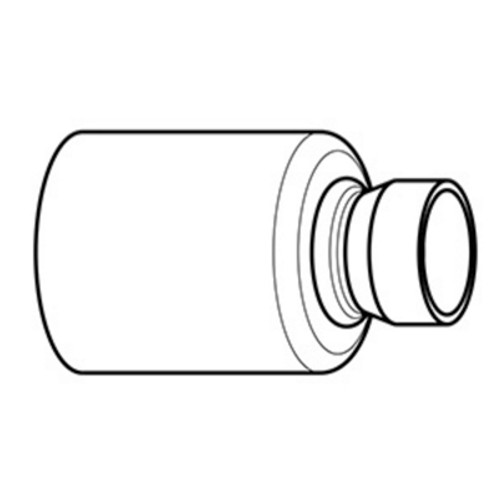 Kysor Straight Weld-On Fitting No. 10 x No. 10 with 5/8 in. Tube Fitting Thread - 2614238