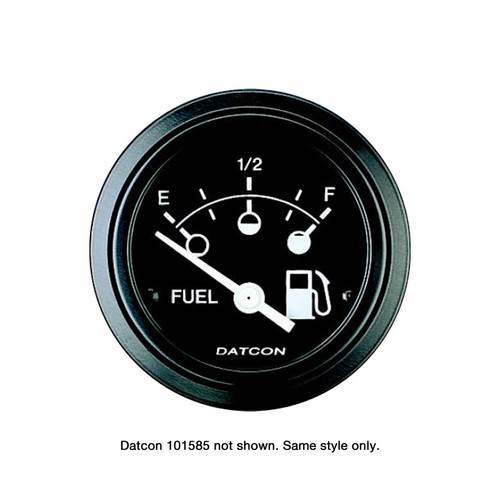 Datcon - Fuel Gauge 240-33.5 Ohms Polished - 101585