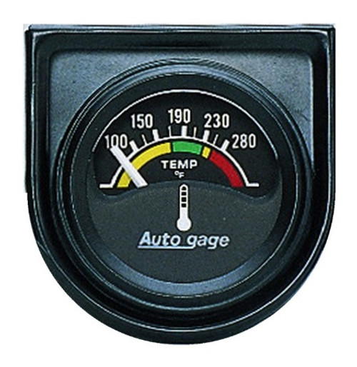 Autometer Autogage 1-1/2 in. Water Temperature Gauge with 100-280 Degrees F - 2355