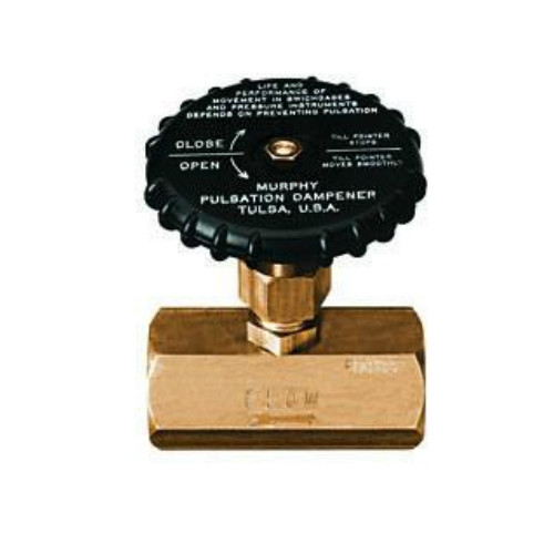 Murphy 10,000 PSI Pulsation Dampener with 1/4 NPT Inlet x 1/4 NPT Outlet Connection - PD8190-1/4 x 1/4