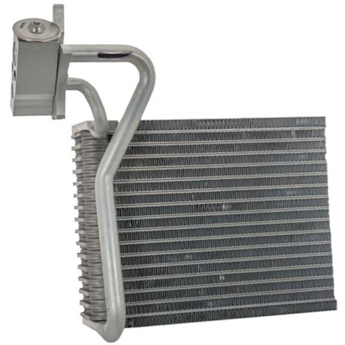 MEI R134a Plate-Fin Evaporator 7-1/8 in. x 8-1/4 in. x 2-1/4 in. with Bead Fitting Inlet/Outlet and TXV - 6695