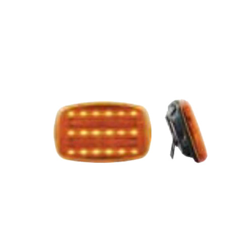 Signal Lite Amber LED Portable Light 6.5 in. x 4 in. x 1.5 in. with Magnetic Backing Mount - SYSL-182-A by Superior Signal