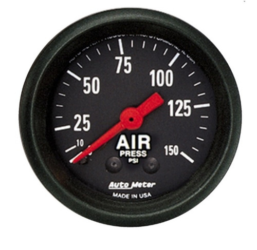 Autometer Z-Series 2-1/16 in. Air Pressure Gauge with 0-150 PSI Range - 2620