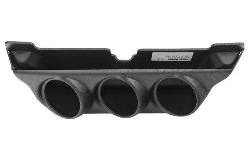 Autometer Black Overhead Console Triple Gauge Pod with 2 1/16 in. Diameter for Ram 03-08/Super Duty 99-04 Models - 18017