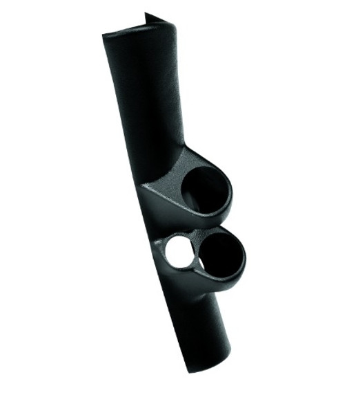 Autometer Black Gauge Dual A-Pillar with Speaker Hole and 2 1/16 in. Diameter for Dodge Ram 98-02 Models - 17204