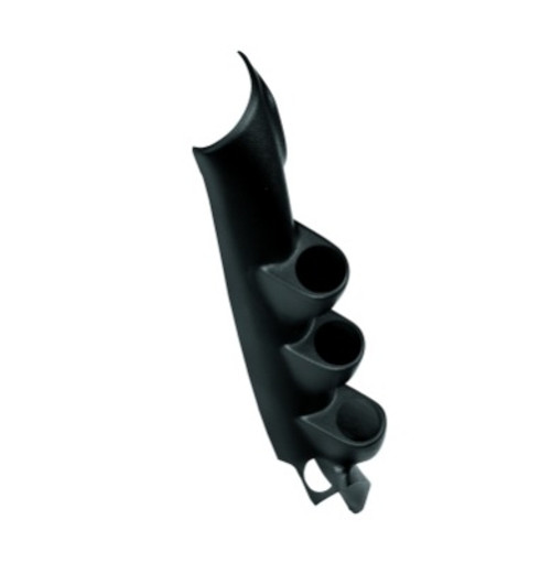 Autometer Black Gauge Triple A-Pillar with 2 1/16 in. Diameter for Camaro 97-02/Firebird 93-02 Models - 12213