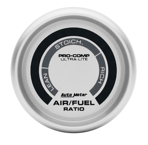 Autometer Digital Ultra-Lite 2-1/16 in. Narrowband Air/Fuel Ratio Gauge Lean Rich - 4375