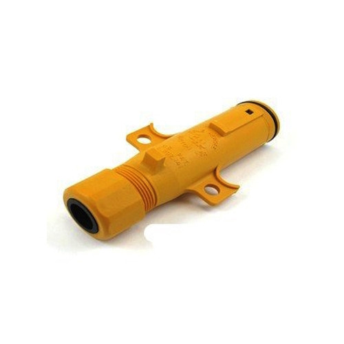 Cole Hersee Yellow 13-Pole Tractor-Trailer Connector Plug - Bulk Pkg - 12301