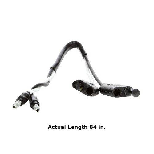 Truck-Lite 88 Series 14 Gauge 2 Plug 84 in. Marker Clearance Harness with Female .180 Bullet and .180 Bullet - 88342-0084