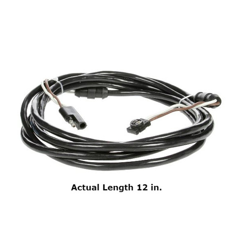 Truck-Lite 50 Series 14 Gauge 2 Plug 12 in. Marker Clearance Harness with Fit N Forget M/C and 2 Position .180 Bullet Terminal - 50383-0012