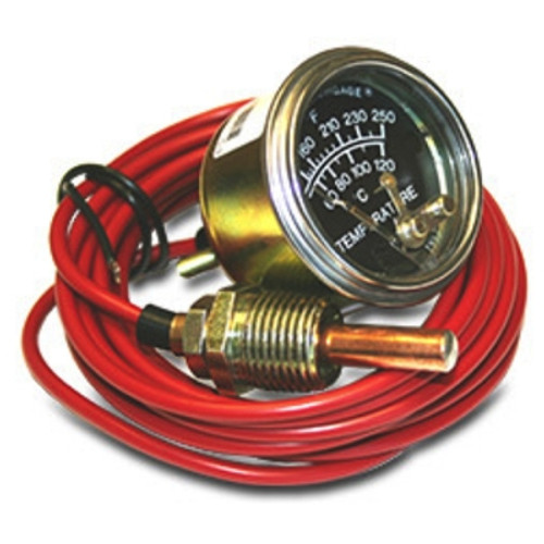 Murphy 2 in. Dial 140-300F Temperature Swichgage 1/2-14 NPT with 25 ft PVC-Armored Capillary - 20T-300-25