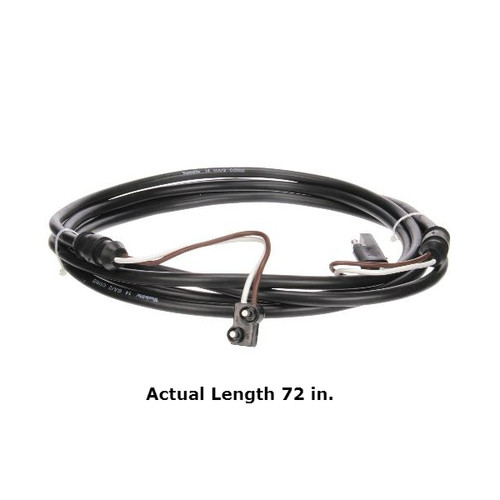 Truck-Lite 50 Series 14 Gauge 2 Plug 72 in. Marker Clearance Harness with 2 Position .180 Bullet and PL-10 - 50350-0072