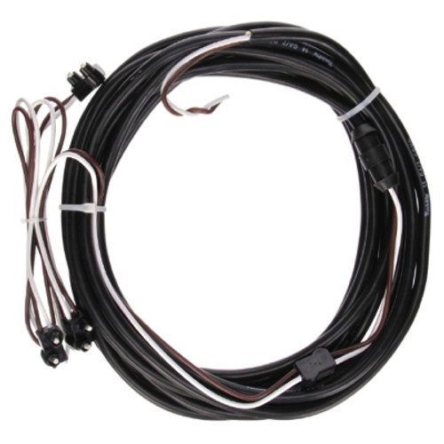 Truck-Lite 50 Series 14 Gauge 120 in. Upper Identification/License Harness with 4 Plug PL-10 and Blunt Cut - 50335-0120