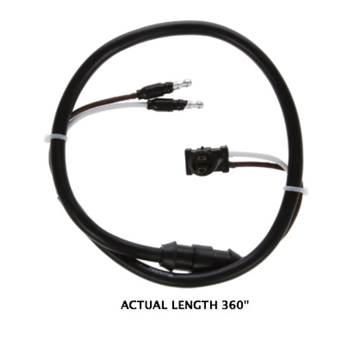 Truck-Lite 88 Series 14 Gauge 360 in. Marker Clearance Harness with 2 Plug Fit N Forget M/C and .180 Bullet - 88373-0360