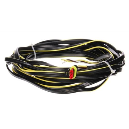 Truck-Lite 50 Series 14 Gauge 240 in. Left Hand Side Turn/Tail Harness with 1 Plug Fit N Forget SS and Ring Terminal - 51345-0240