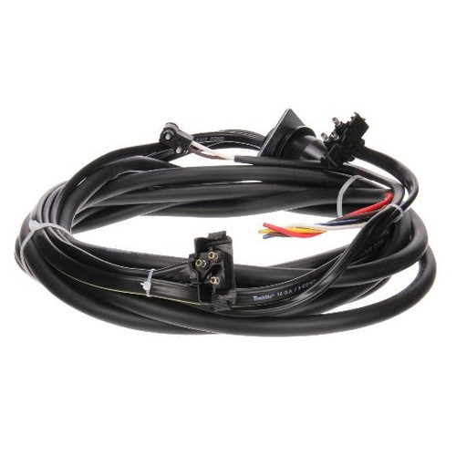 Truck-Lite 50 Series 14 Gauge 3 Plug LH Side 96 in. Marker Clearance and Stop/Turn/Tail Harness with S/T/T, M/C Breakout, Right Angle PL-3/PL-10 and Ring Terminal - 50231-0096