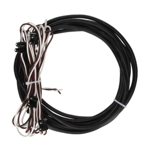 Truck-Lite 50 Series 14 Gauge 120 in. Marker Clearance Harness with 5 Plug PL-10 and Blunt Cut - 50302-0120