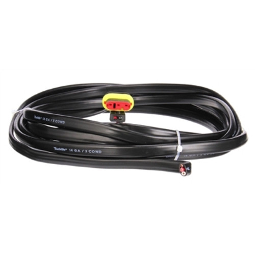 Truck-Lite 50 Series 14 Gauge 348 in. Stop/Turn/Tail Harness with 1 Plug Fit N Forget SS and Ring Terminal - 51325-0348