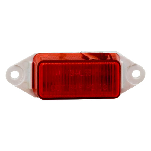 Heavy Duty Lighting 3 in. 6 LED Rectangular Clearance Marker Light with Red Lens - HD30106R