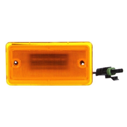 Truck-Lite 25 Series Yellow 6 LED Rectangular Marker Clearance Light Kit - 25256Y