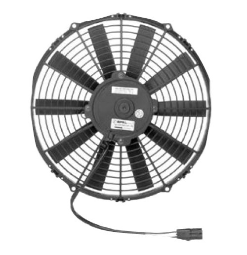 Red Dot Pancake Fan 12 5/8 in. Diameter Single Speed 24V - 73R8584