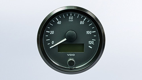 VDO SingleViu Speedometer 80mm 140mph