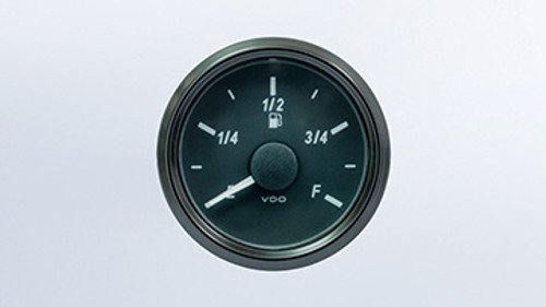 VDO SingleViu Fuel Gauge 52mm F 0245 180Ohm