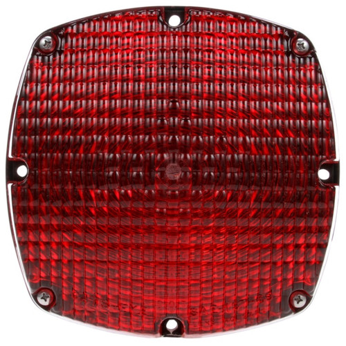 Signal-Stat 2 Bulb Red Square Incandescent Rear Turn Signal Light 12V by Truck-Lite - 6500