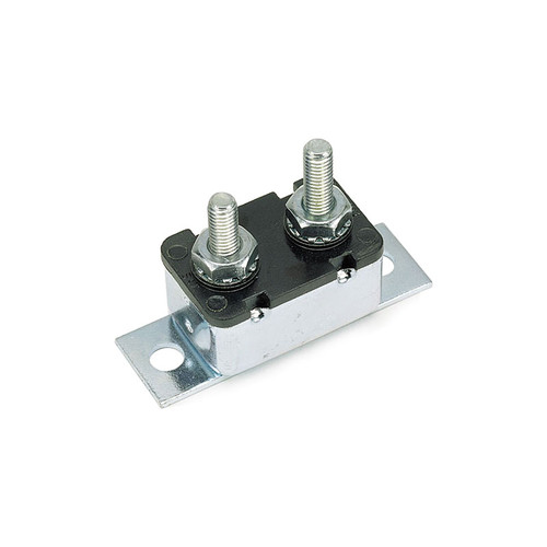Cole Hersee 10A Type I Steel Case Circuit Breaker 12V with Bracket and Sealed Stud Insulator - Bulk Pkg - 30138-10