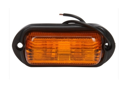 Signal-Stat 2-Bulb Yellow Rectangular Incandescent Marker Clearance Light 12V 1506A by Truck-Lite