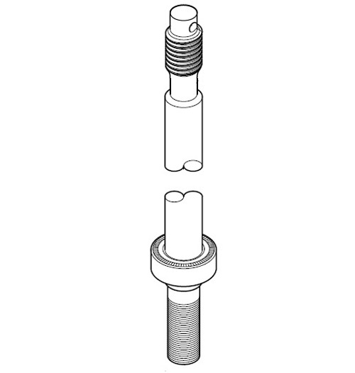 Alemite Rod and Stop Assembly for 7216-4 - 337692-A1