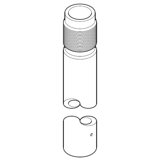 Alemite Upper Tube 5.8 in. Long for 9930 - 338508-3