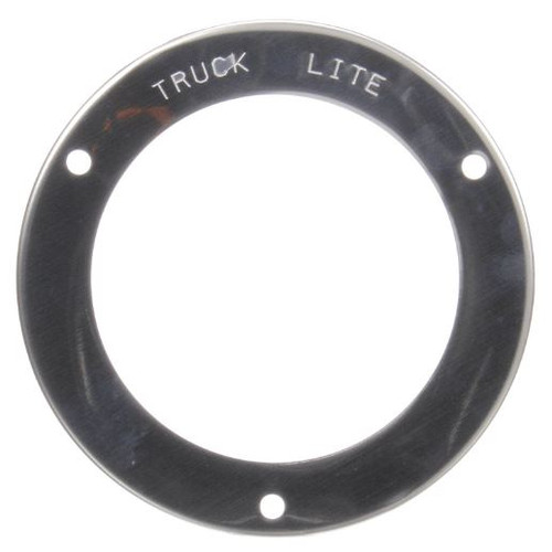 Truck-Lite 44705-3 Silver Stainless Steel Flange Cover Used In 4 in. Diameter Round Shape Lights - Bulk Pkg
