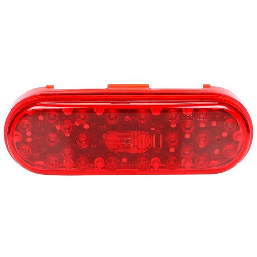 Truck-Lite 60 Series 26 Diode Red Oval LED Stop/Turn/Tail Light 24V - 60253R