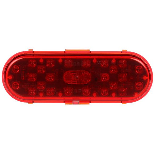 Truck-Lite 60 Series Diamond Shell 26 Diode Red Oval LED Stop/Turn/Tail Light 12V - 60885R