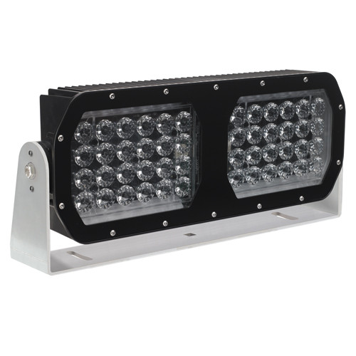 JW Speaker Model 623 20 in. x 9 in. Rectangular LED Work Light 24-48V DC with Narrow Flood Beam Pattern - 0546671