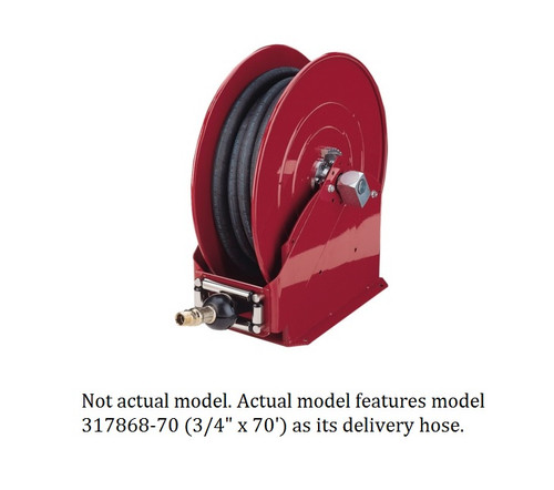 Alemite 1000 PSI High-Capacity Reel with 3/4 in. x 70 ft. Delivery Hose - 8080-F