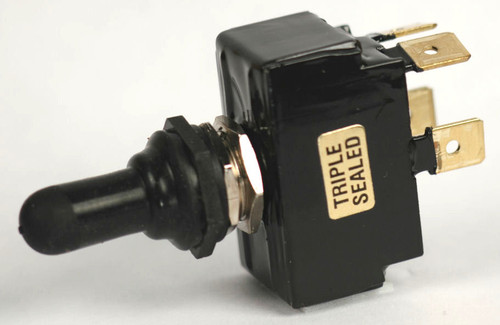 K-Four - Progressive Lever Ignition Switch Black, double pole, 12volt 20amp - 13-221