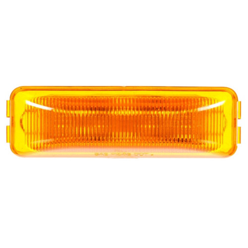 Signal-Stat 4 Diode Yellow Rectangular LED Marker Clearance Light 12V with 19 Series Male Pin by Truck-Lite - 1960A