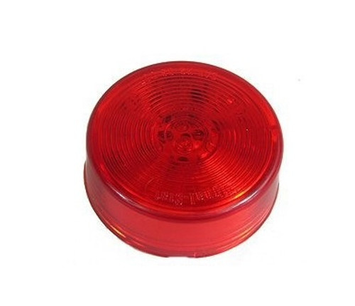 Truck-Lite 10 Diode 2 in. Round Marker and Clearance Lamp in Red - Bulk - 3050-3