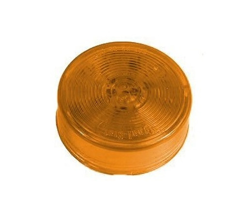 Truck-Lite 10 Diode 2 in. Round Marker and Clearance Lamp in Yellow - Bulk - 3050A-3