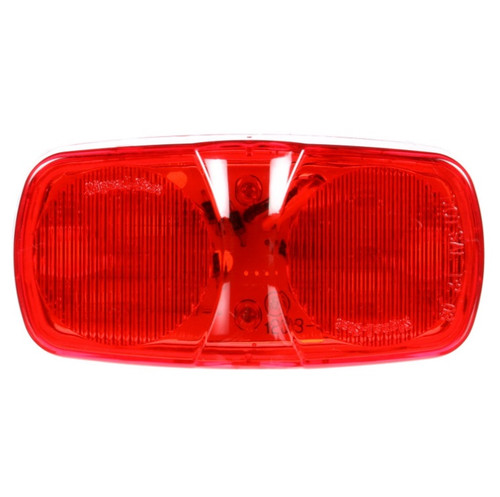 Signal-Stat 16 Diode Red Rectangular LED Marker Clearance Light 12V by Truck-Lite - 2660