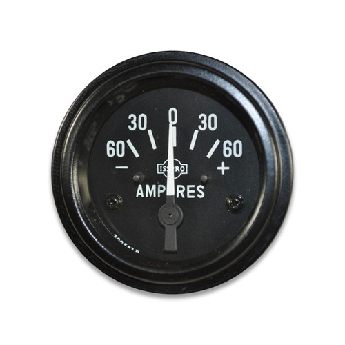 ISSPRO - Ammeter Gauge, 60 Volt DC, 2-1/16 inches - R8666