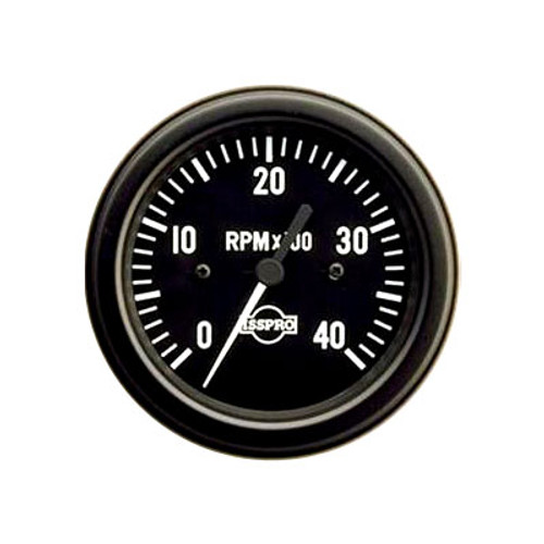 ISSPRO - Electric Ignition Tachometer Gauge 4000rpm, 3-3/8 inches - R85080