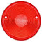 Signal-Stat Red Round Acrylic Replacement Lens for 2201, 2203 and 2204 with 2 Screw Mount - 8974 by Truck-Lite